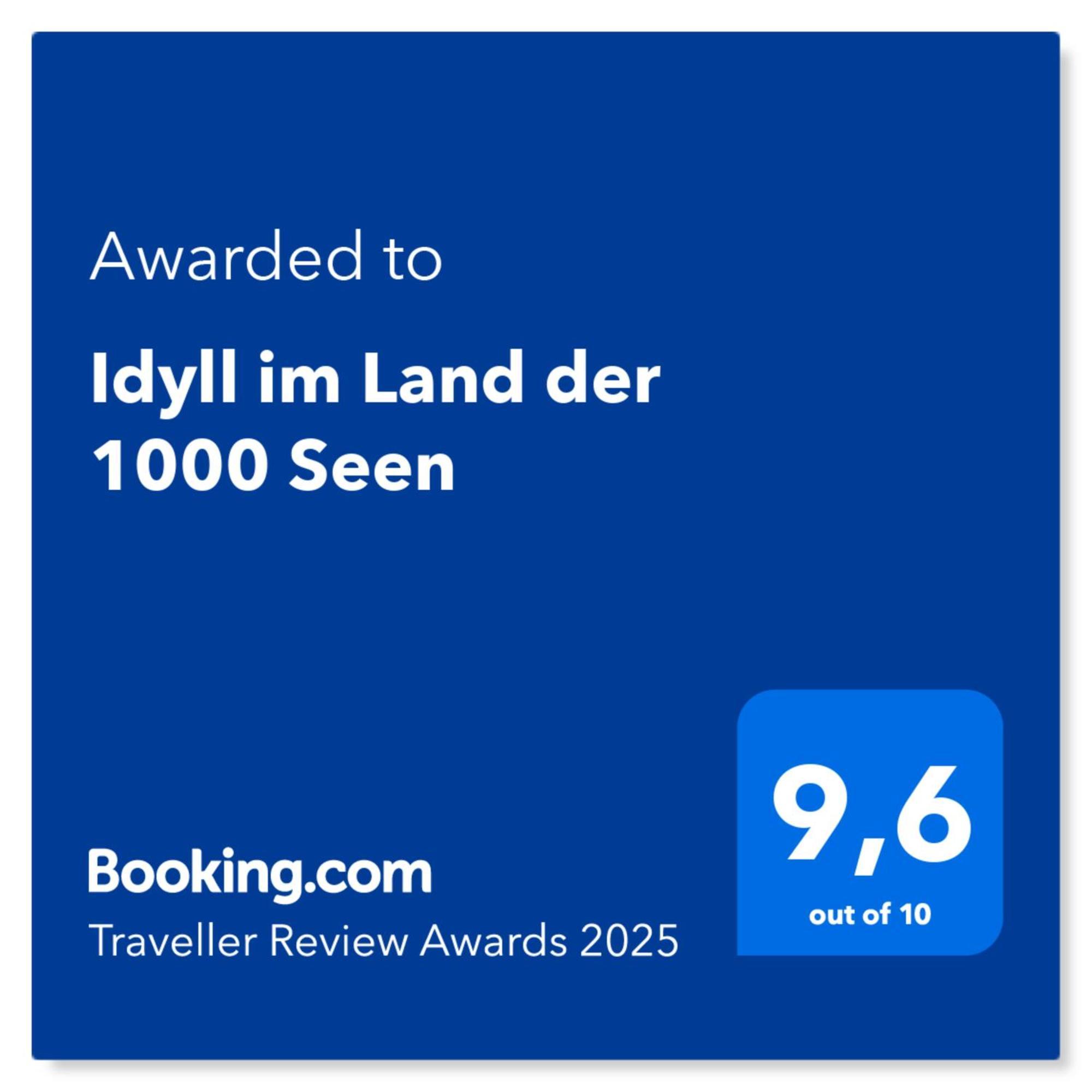 Idyll Im Land Der 1000 Seen Liessow  Exterior photo
